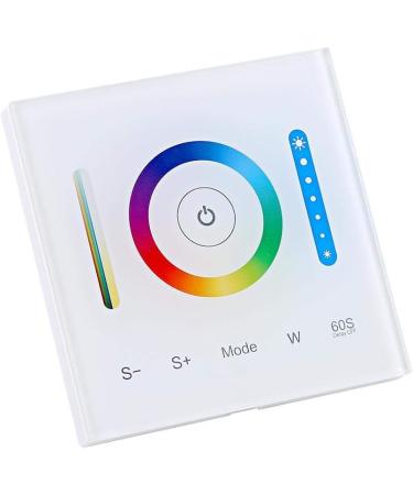 Touch Panel LED Controller for RGB/RGBW/RGB+CCT Color Changing Strip Light | International Shipping Available - Buy Online on GoSupps.com