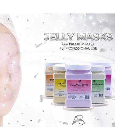 All in Beauty Jelly Mask Powder - Professional Peel Off Facial Mask for Moisturizing & Skin Blemish Removal - Pink Rose Skin Care Kit - Buy Online on GoSupps.com