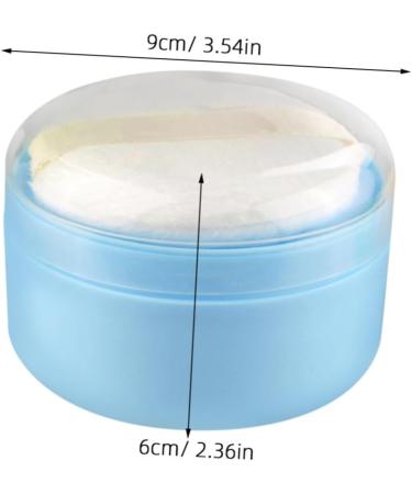 2 ensembles Poudre pour Corps avec Houppette et Tamis Bo te de Rangement Applicateur Doux pour Gar on Fille et Adultes Usage Maison et Voyage - Buy Online on GoSupps.com