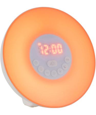 Buy TFA Dostmann Daylight Alarm Wake Up Light - Sunrise Alarm Clock with FM Radio & 6 Tones | International Shipping Available - Buy Online on GoSupps.com