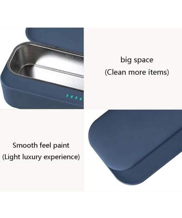 NICETOW Small NICETOW Household Stainless Steel Liner Cleaning Equipment Suitable for Cleaning Machines for Watches and Contact Lenses Blue - Buy Online on GoSupps.com