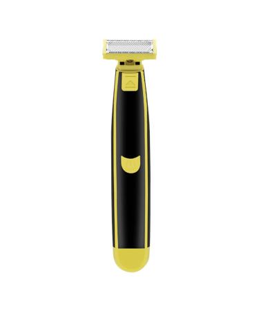 Shaver Full Body Washable Razors Men's Wet and Dry Patch Razors Rechargeable Leg Hair Face Electric Shaver with Trimmer Beard Trimmer Electric Razors (1PC)-Model #2 Black