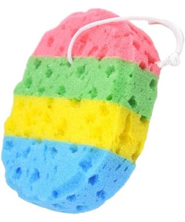 BOKIOESDE Bath Sponge Lightweight Shower Sponge High Temperature Enduring Cleaners Body Cleaning Scrub Bath Ball Washing - Buy Online on GoSupps.com