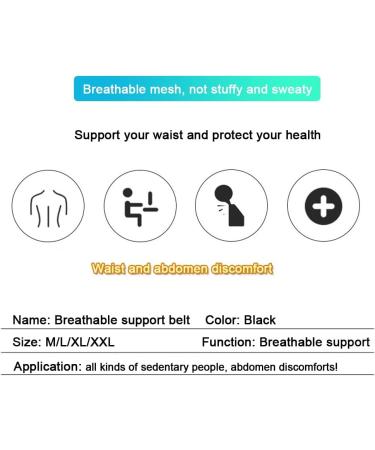 Back Bandage & Compression Belt - Adjustable Lumbar Support for Pain Relief | Gift for Men & Women | Schwa Black XL - Buy Online on GoSupps.com