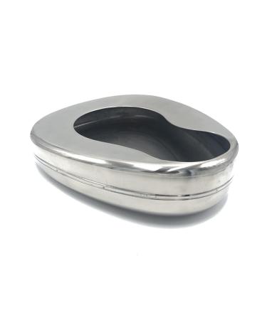Bed Pan Stainless Steel Bed Pans Portable and Ergonomic Durable Bed Pans for Adults Elderly Bed Pan for Elderly Large Bed Pan