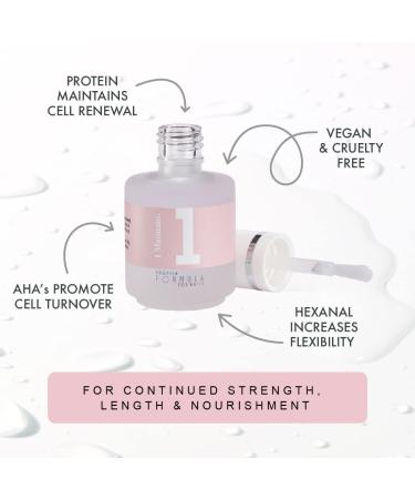 Protein Formula Nail Treatment 15ml - Plant Keratin & AHAs for Strong & Healthy Nails - Buy Online on GoSupps.com