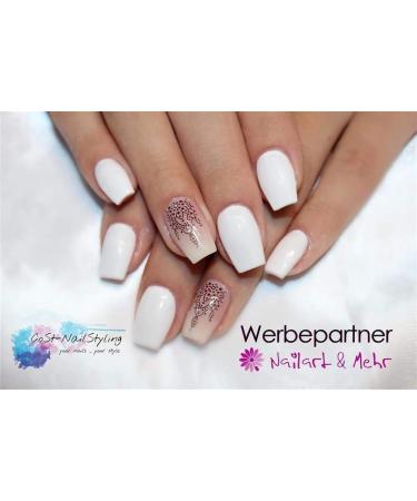 Shop N+M French UV Gel - Soft White for Baby Boomer Nails | Medium Viscosity | Choose Your Size - 5ml | International Shipping Available - Buy Online on GoSupps.com