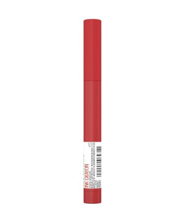 Maybelline Super Stay Ink Crayon Lipstick - Make Moves Red Nude, 8Hrs Longwear Lip Makeup (0.04 oz) - Buy Online on GoSupps.com