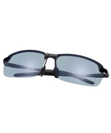 Blue Light Blocking Computer Glasses Photochromic Polarized Sunglasses UV Protection Safety Googles for Men and Women Day and Night Spring Hinge Sports Driving Eyewear Anti Glare Eyestrain Eyeglasses