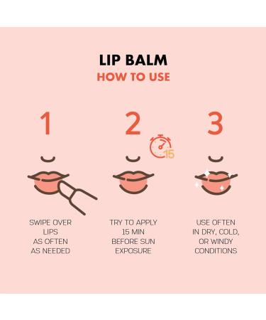 Gentle Protection Vitamin Booster Lip Balm SPF 15 - Nourishing Vitamin E & Peach Extracts 10ml | Buy Online for Worldwide Shipping - Buy Online on GoSupps.com