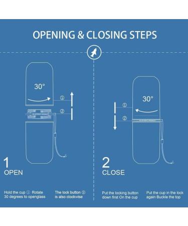 Travel Toothbrush Holder & Case | Portable Wash Cup Carrier for Business Trips - Buy Online on GoSupps.com