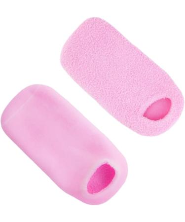 MAGICLULU Spa Gel Socks 2 Pairs Gel Socks for Moisturizing Moisture Socks Gel Lining Socks Dry Heel Oil Socks Gel Dry Feet Socks Cracked Foot Lotion Socks Pink Spa Essential Oil Miss - Buy Online on GoSupps.com