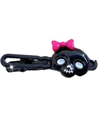 W-LOVNEST Punk Halloween Cartoon Hair Clip Halloween Party Headwear for Woman Girls Taking Photo Bangs Anti-Slip Hairpin Skull - Buy Online on GoSupps.com