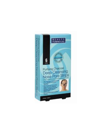 BEAUTY FORMULAS CHARCOAL NOSE PORE STRIPS