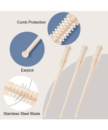 2 in 1 Nasal Hair Cutter & Earpick | 360 Rotating Nose Hair Trimmer for Men & Women - Effective Nostril Hair Removal - Buy Online on GoSupps.com