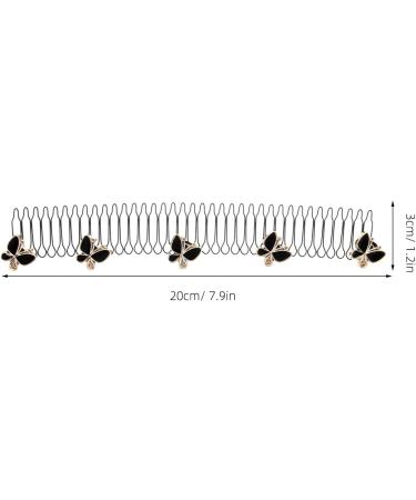 Beavorty Invisible Hair Clip 3pcs Stretchable Hair Clips Wavy Bobby Bangs Holder U Shape Hair Finishing Fixer Comb - Buy Online on GoSupps.com