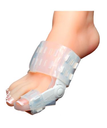 Carefoot(Left) Premium Bunion Corrector Hallux Valgus Corrector pain-free walking Adjustable Size for Women and Men(Left foot)
