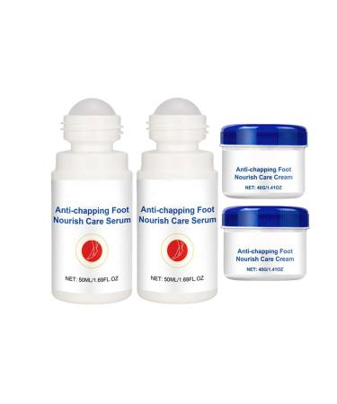 Nourishing and repairing cream for cracked feet nourishing and repairing foot balm moisturizes and soothes cracks and dryness. (2 pieces)