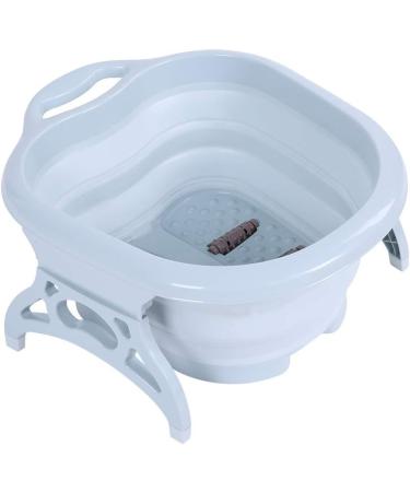 Pied De Seau De Pied Portatif Pliable Seau De Spa Cadre volutif Conception D'auto-Drainage Seau De Trempage Pour la Maison(Bleu) - Buy Online on GoSupps.com