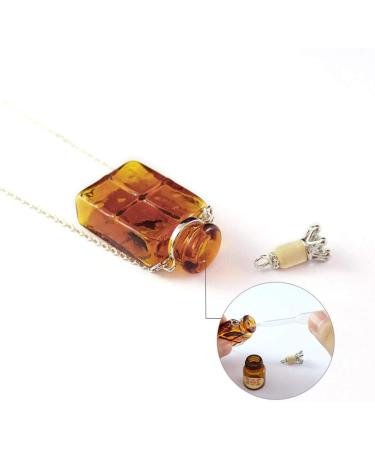 Buy 1PC Essential Oil Bottle Pendant Necklace | Perfume Diffuser Jewelry for Women - Unique Gifts - Buy Online on GoSupps.com