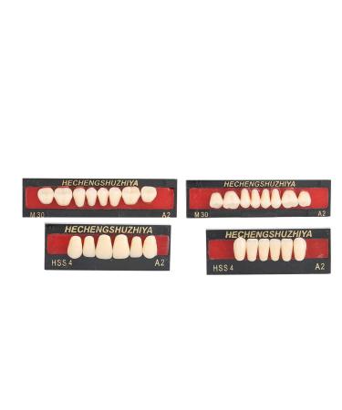 Wrong teeth of the resin prosthesis synthetic resin dental material synthetic resin false teeth filling for patients with oral cavity loss for the production of full or individual prostheses for patients