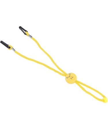 Adjustable Nylon Ear Tray with Cartoon Pattern - Lightweight Ear Muffle Fastening Rope for Men Women & Elderly - Yellow - Reduces Earache - Buy Online on GoSupps.com