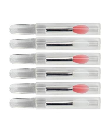 TEONEI Mini Silicone Lip Brush Set - 6Pcs | Lipstick Applicator & Makeup Brushes - Buy Online on GoSupps.com