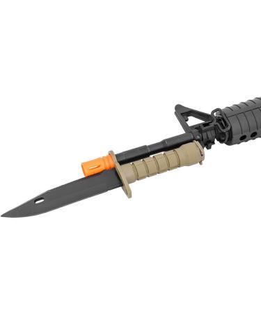 MetalTac Rubber Knife Training Set with Sheath and Leg Holster - 11.75 inch (Tan) - Buy Online on GoSupps.com