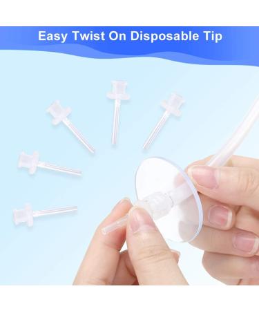 90 Pack Disposable Ear Washer Tips - Replacement Tips for Earwax Removal - Compatible with All Ear Washer Brands - 90 Count - Buy Online on GoSupps.com
