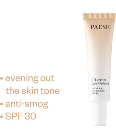 Paese Cosmetics DD Cream 3N Sand 30ml - Medium Coverage Daily Defense - Buy Online on GoSupps.com