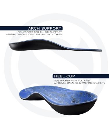 SoleAid XT2 Performance Insoles - Lightweight Shock Absorbing Foot Orthotics with Arch Support | Anti-Fatigue Relief for Men & Women - International Shipping Available - Buy Online on GoSupps.com
