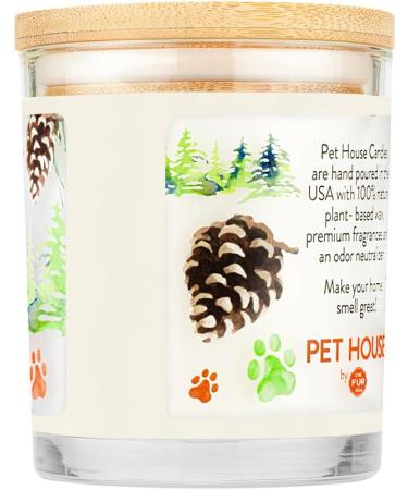 One for All Pet House Candle - Evergreen Forest | 100% Non-Toxic & Eco-Friendly Air Freshener | Remover for Home Odors - Buy Online on GoSupps.com