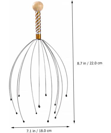 Fomiyes 6-in-1 Hand Scrubber & Scalp Massager Brush | Multifunctional Tool for Scalp Care & Relaxation - Buy Online on GoSupps.com