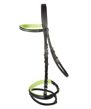 PFIFF bridle Staines black-green Shetty Shetty Black / Green