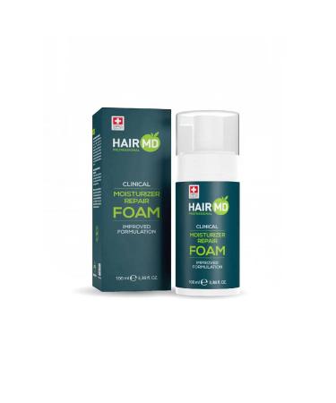 Clinical Foam 100 ml Exclusive Clinical Moisturizing and Repair Foam Gently Repairs and Cleanses Scalp - Ideal for Sensitive Skin After Hair Transplant