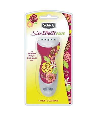 Schick Silk Effects Plus Razor 1 Each (Pack of 2)