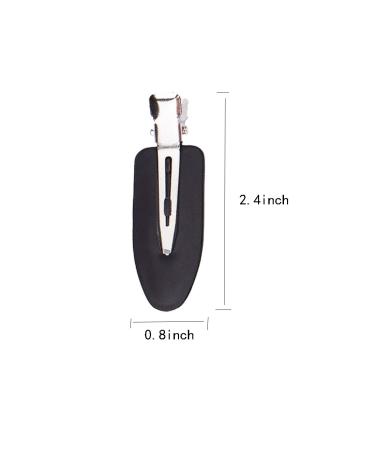 8pc No Bend Hair Clips for Styling & Makeup - Black, White, Pink - Buy Online on GoSupps.com