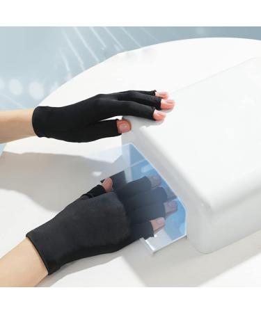 CURELIX Anti UV Gloves for Gel Nail Lamp - Professional UV Protection for Manicures - Buy Online on GoSupps.com