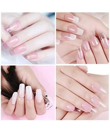 Poly Gel Nail Builder Set With 4 kinds Nail Brush + slip sloution Gel Quick Building Nail Tips Finger Extension Poly Glue Gel Nail Art Tool - Buy Online on GoSupps.com