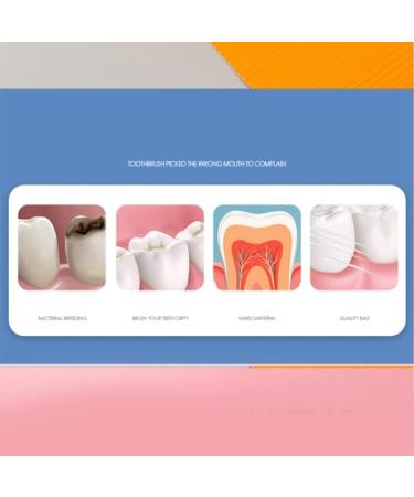 Soft Toothbrush for Sensitive Teeth & Gums - Ultra Fine Bristles - 5 Pack | International Shipping Available - Buy Online on GoSupps.com