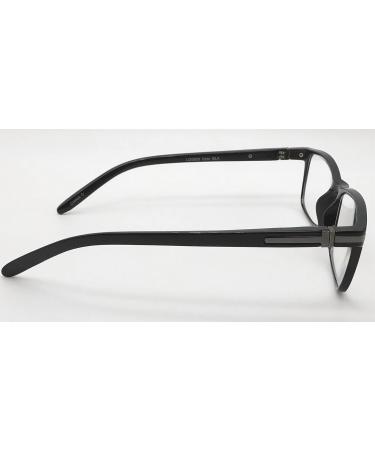 Foster Grant Cole Black Men's Crystal Vision Reading Glasses - Stylish 2.00 Magnification International Shipping Available - Buy Online on GoSupps.com
