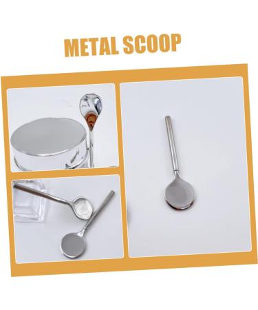 Didiseaon Eye Cream Stick Cosmetic Spoon Tools for Skincare Beauty Scoop Make up Spoon Spoon Moisturizer Applicator Spoon Makeup Spoon Round Head Zinc Alloy Product 5.00X1.50X0.30CM Silver - Buy Online on GoSupps.com