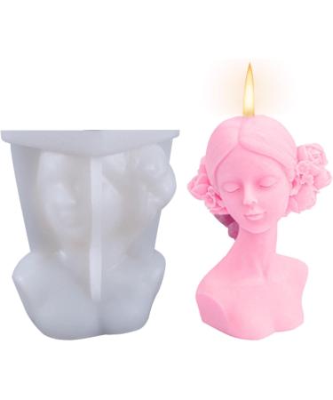 Bust of Santa Girl Silicone Mold - DIY Chocolate Jelly & Muffin Cup | Perfect Kitchen Decoration - Buy Online on GoSupps.com