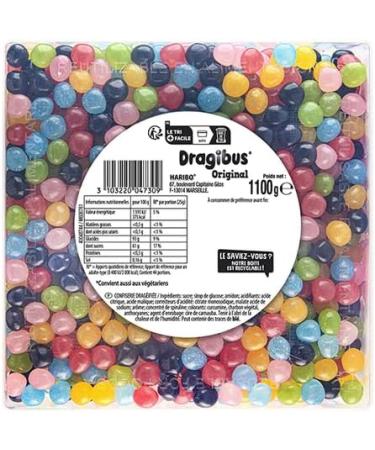 HARIBO Dragibus Candy 1.1 kg - Buy Online on GoSupps.com