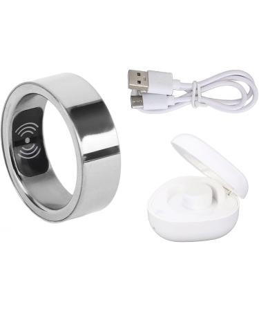 Sleep Monitoring Ring - Portable Fitness Ring for Men | Fashionable Lightweight Design | Size 20 (19.8mm Inner Diameter) - Perfect for Active Lifestyles - Buy Online on GoSupps.com