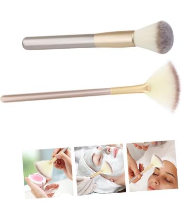 Beavorty 4 Sets Makeup Brush Fan Makeup Brush Blush Brush Highlighter Blush for Cheeks Makeup Tools Powder Makeup Brush Powder Brush Facial Sector Supplies Paint Woman - Buy Online on GoSupps.com