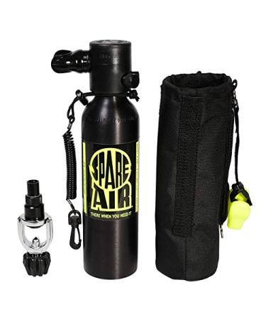 Spare Air Original Mini Scuba Tank - 6 cu ft -Made in USA -DOT Marked Tank with Holster, Leash, Refill Adapter Spare Air 600 Package 600 Model