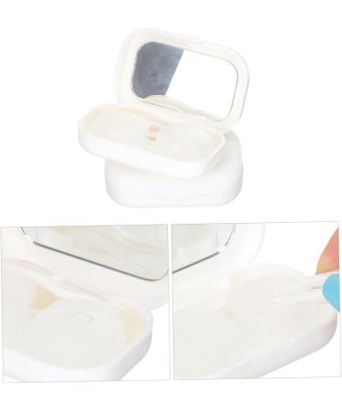 Buy Healvian 48-Piece Contact Lens Case Set Durable Plastic Holder & Cosmetic Lens Bracket International Shipping Available - Buy Online on GoSupps.com