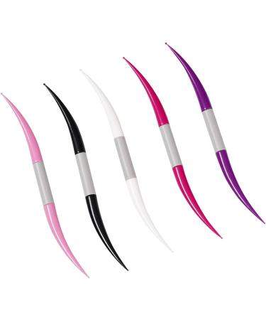 Colcolo 5x Nail Dotting Tools Set Multi Colored Double Heads Nail Art Dot Tools Manicure Kit - Buy Online on GoSupps.com