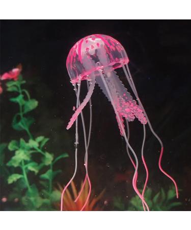 Bright Artificial Jellyfish for Aquariums - 2 PCs Glowing Aqua Ornaments | Best Aquarium Decoration - Buy Online on GoSupps.com